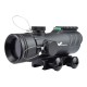 JS Tactical ACOG Style Red Dot (BK), Enhance your aisoft gameplay with this rugged, precision-engineered red dot sight